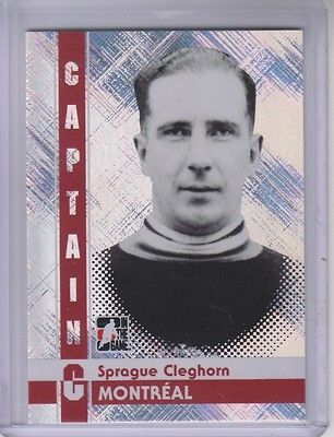 2011 12 ITG Captain C #81 Sprague Cleghorn /150