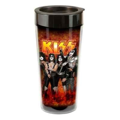 KISS PLASTIC TRAVEL MUG Gene Simmons Demon