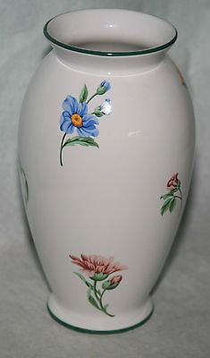 Large 10 1/2 TIFFANY & CO SINTRA FLORAL CHINA VASE