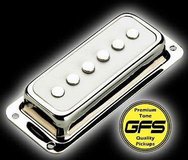 GFS NYII Top Mount WHITE fit Dearmond Alnico Neck I82