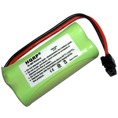 HQRP Cordless Phone Battery fits Uniden BT 1002 BT 1008 BT 1016