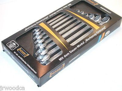 NOS HAZET GERMANY 8 Pc 600N COMBINATION WRENCH SET 10   22mm 600N/8