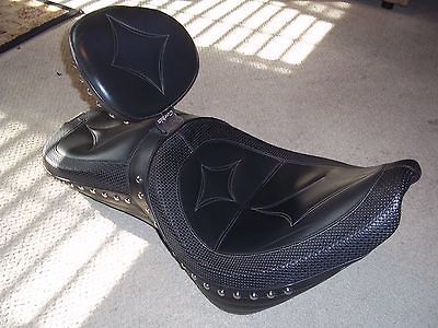 Corbin dual Tour Saddle Seat Harley Softail 00 06 FLST FX models STO