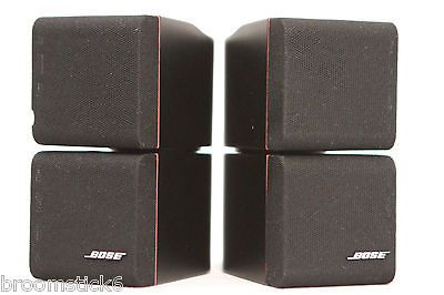 2x Bose Lifestyle Double Cube Speakers Redline (Black) L@@K 10 12 25