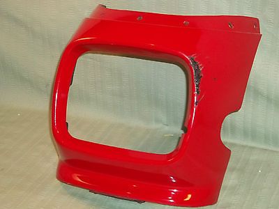 1981 83 Kawasaki KZ 550 GPz Front Cowling~OEM P/N 55028 1010~Red ~Used