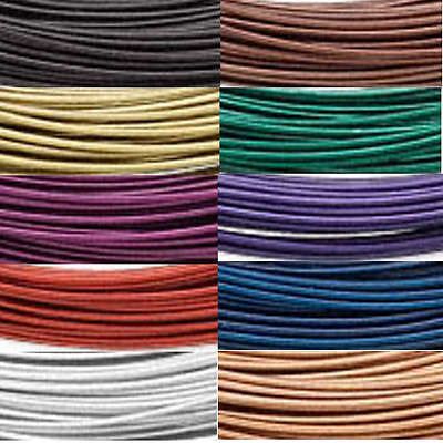 Gauge Round Aluminum Jewelry Wrapping Craft Wire Many Colors 2 Choose