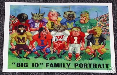 Minnesota Golden Gophers 1969 Big Ten Mascot Portrait