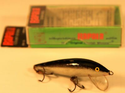 Vintage Rapala Sinking CD 7 S Fishing Lure w Box   Finland   Hopea