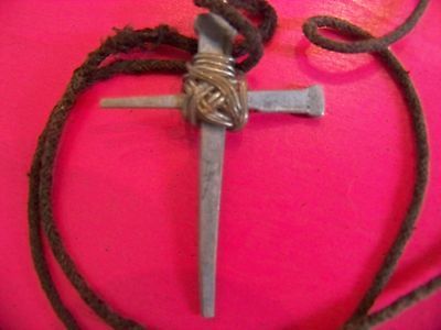 cross nail necklace in Jewelry & Watches