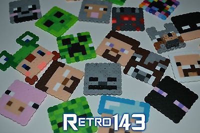 Minecraft Face Skin Necklaces Custom Made Video Gaming Merchandise