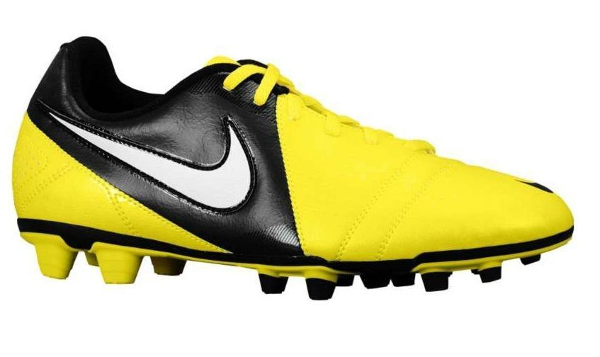 Nike CTR360 Enganche III FG Soccer Cleats (Sonic Yellow/Black/W hite)