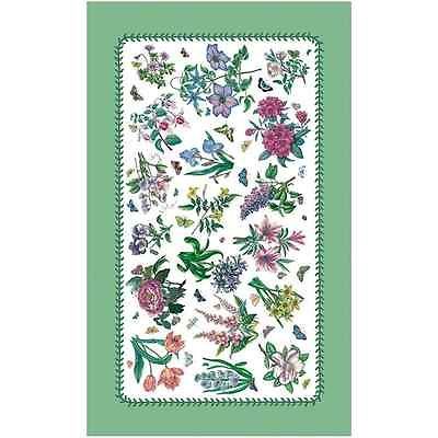 PORTMEIRION BOTANIC GARDEN CHINTZ TEA TOWEL, NEW