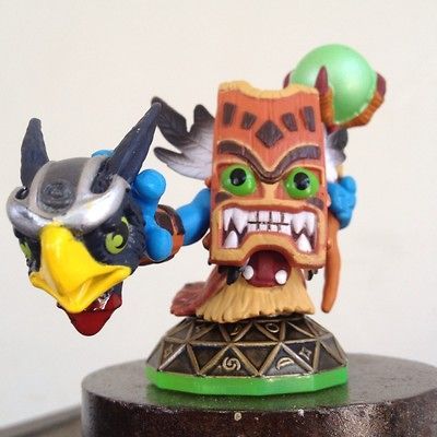 Skylanders Unique Custom Double Trouble W/ Sonic Boom & Crystal Clear