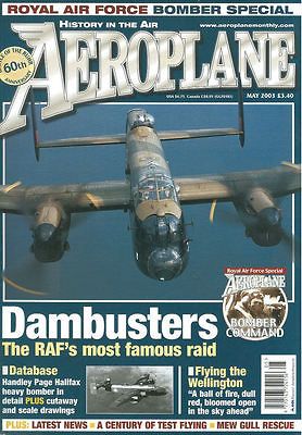 AEROPLANE 5/03 WW2 RAF DAM S RAID No.617 MOHNE EDER LANCASTER / HP