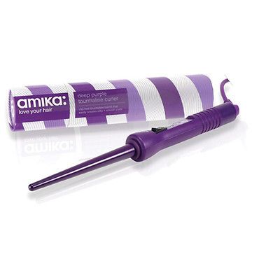 Amika Tourmaline Curling Iron 13mm   ceramic, dual voltage   Purple