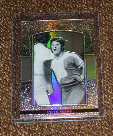 Leaf National Metal Preview Promo Pete Rose refract /70