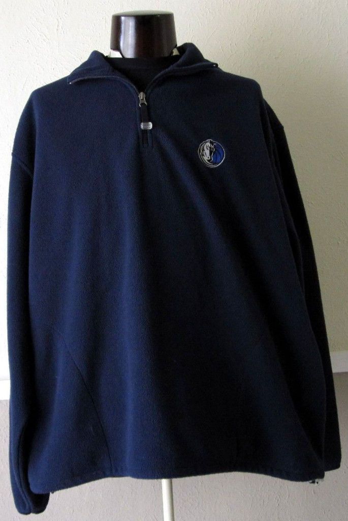 NEW Mens Dallas Mavericks Polar Fleece XL Sweater #137