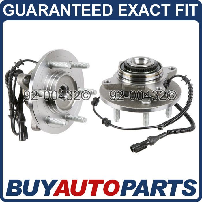 PAIR FORD F150 4X4 6 STUD FRONT WHEEL HUB BEARINGS