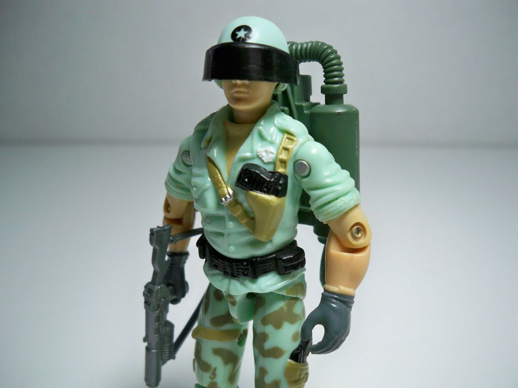 89581 STARDUSTER GI JOE JET PACK TROOPER 100% COMPLETE MINT C10 1987