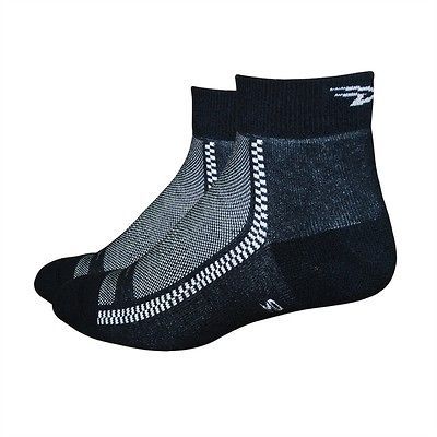 Defeet Cloud 9 Socks Low Cuff 1 Black 1 pair