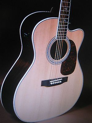 SIGMA JUMBO CUTAWAY ACOUSTIC ELECTRIC GUITAR JRC 40E Fishman