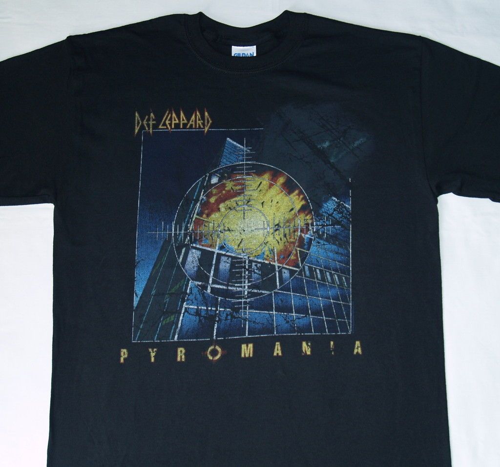 DEF LEPPARD   Pyromania   OFFICIAL T SHIRT New S M L XL