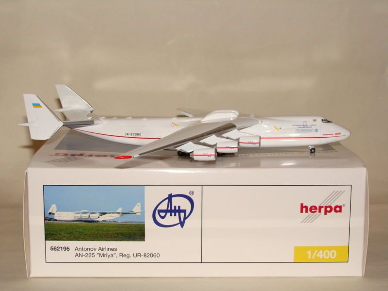 Herpa Wings 400 Antonov Airlines AN 225 Mirya