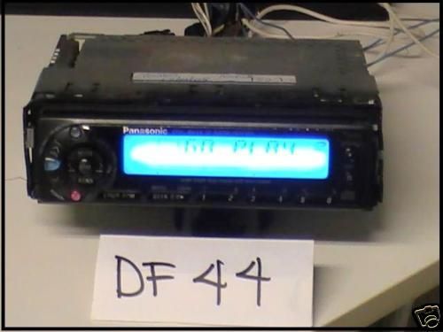 Panasonic DFX 85 CD Player Faceplate ONLY  TESTED 