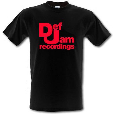 DEF JAM RECORDINGS Classic Hip Hop Rap t shirt *ALL SIZES/COLOURS*