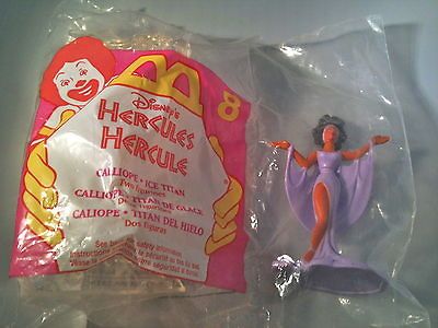 Disney 1996 McDonalds Hercules Calliope and Ice Titan Toys