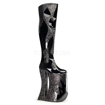 MENS DRAG QUEEN BOOTS with 10 PLATFORM and THIGH HIGH