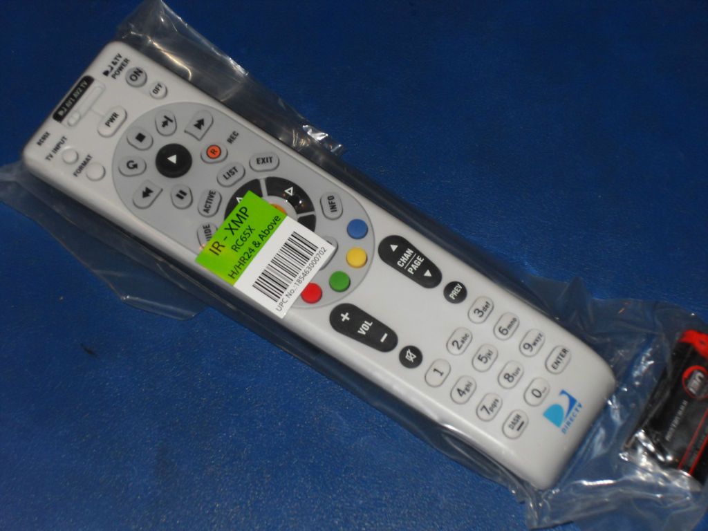 New Directv Universal IR Remote RC65X HD Receiver