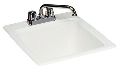 Swanstone DIT S 018 17 1/4 Inch by 20 Inch Commercial Laundry Sink