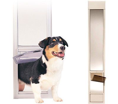 PetSafe AR41 311 11 Deluxe Patio Panel   Satin Patio Pet Door  Large