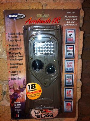 pack Cuddeback Ambush IR Trail Camera