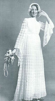 crochet wedding dress pattern