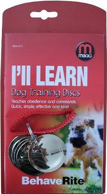 dog training discs