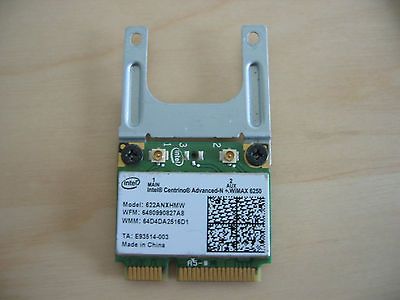 INTEL 6250 ADVANCED N DUAL BAND 2.4Ghz 5Ghz MINI PCI E WIRELESS WIFI