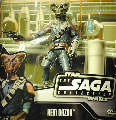 SAGA 030 Hem Dazon ANH MOC #30 Mos Eisley Cantina Bar Spaceport figure