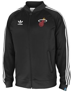 Legacy Track Jacket Top Miami Heat Lebron James Dwayne Wade New