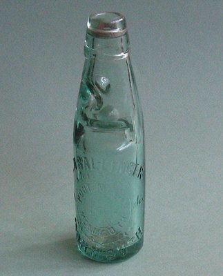 Whackymuseum Bottle Embossed Codd Marble C.N.Ballinger Monmouth