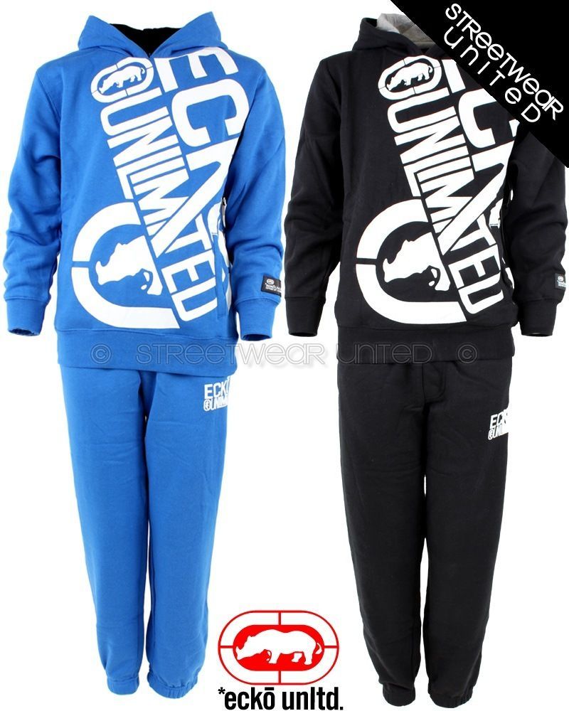 Ecko Unltd Scientific Tracksuit Time Hip Hop Is Money Age 9  15 Boys