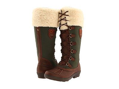 UGG Australia Womens Edmonton Waterproof Boots NEW Sz 8.5 Chocolate