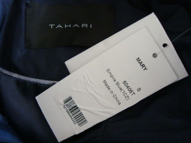 NWT TAHARI *MARY* Pillow Collar Double Hidden Zip 70% Down Fill Long