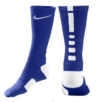 Nike Elite Basketball Crew Socks   Mens New Orchid/White M L XL