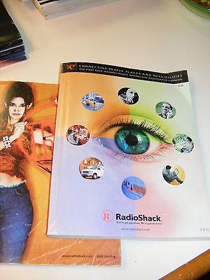 2002 AND 2001 Radio Shack CATALOGS