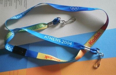 Athens 2004  Olympic Games,VOLUNTEE RS Lanyard 