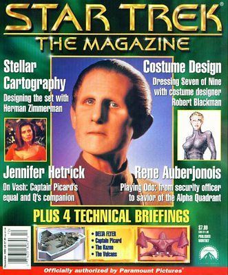 STAR TREK MAGAZINE # 8 December 1999 COSTUME DESIGN DRESSING SEVEN OF