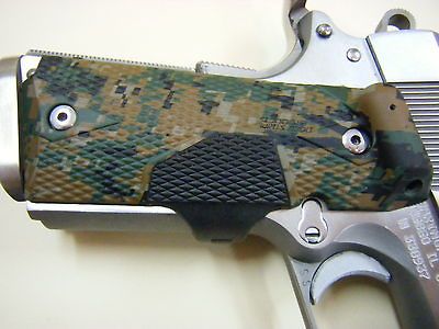 Laser Sight Grips Colt style 1911 45 frame. Digital Camo