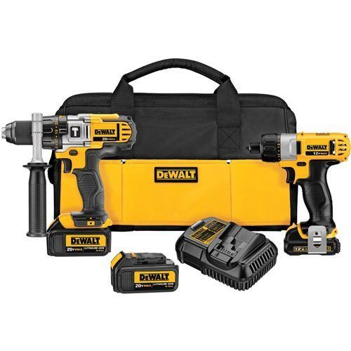 Dewalt DCK294L3 20V MAX* Lithium Ion Hammerdrill (3.0 Ah) / 12V MAX